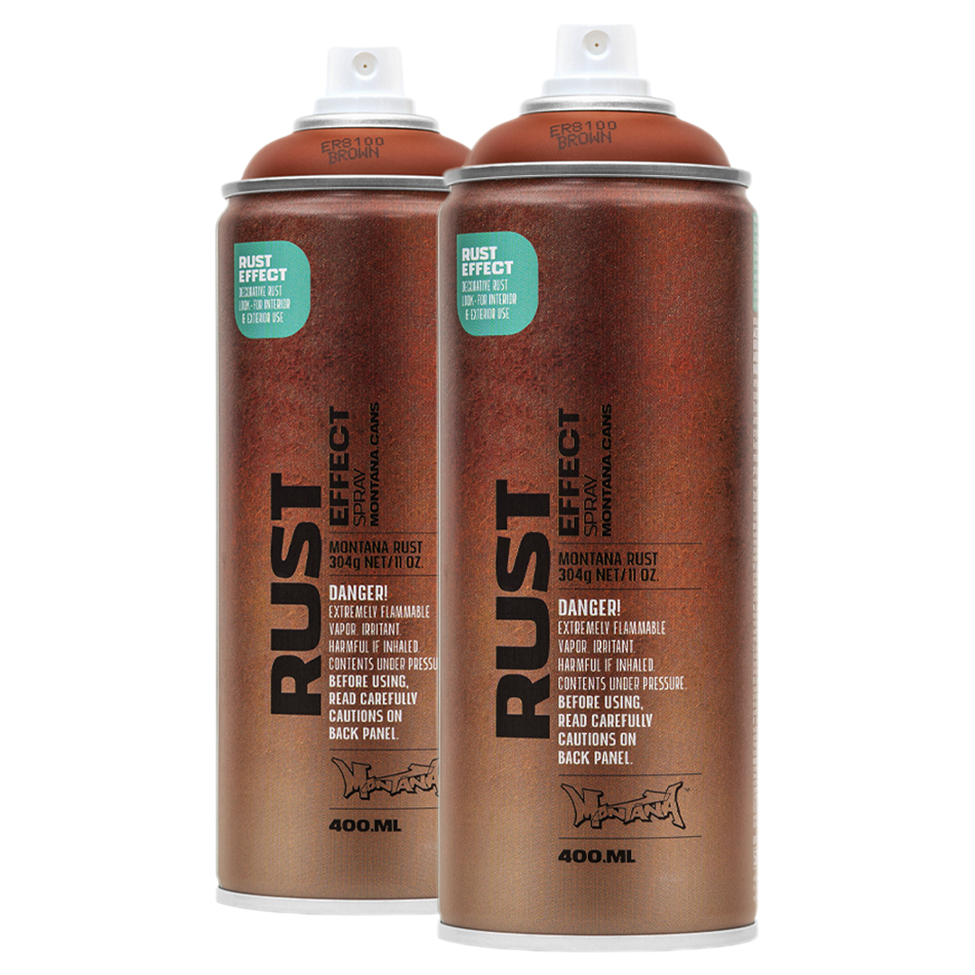 Montana RUST Effekt Spray - Set 800 ml