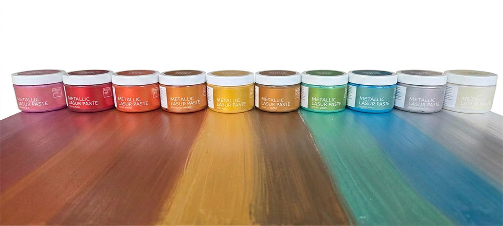 Metallic Glaze Paste 150 ml Antique Copper