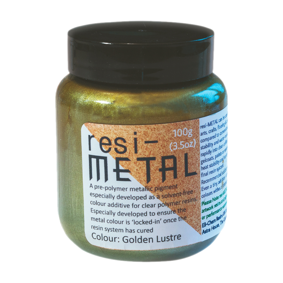 resi-METAL Metallic Pigmentpaste  Golden Lustre 100g