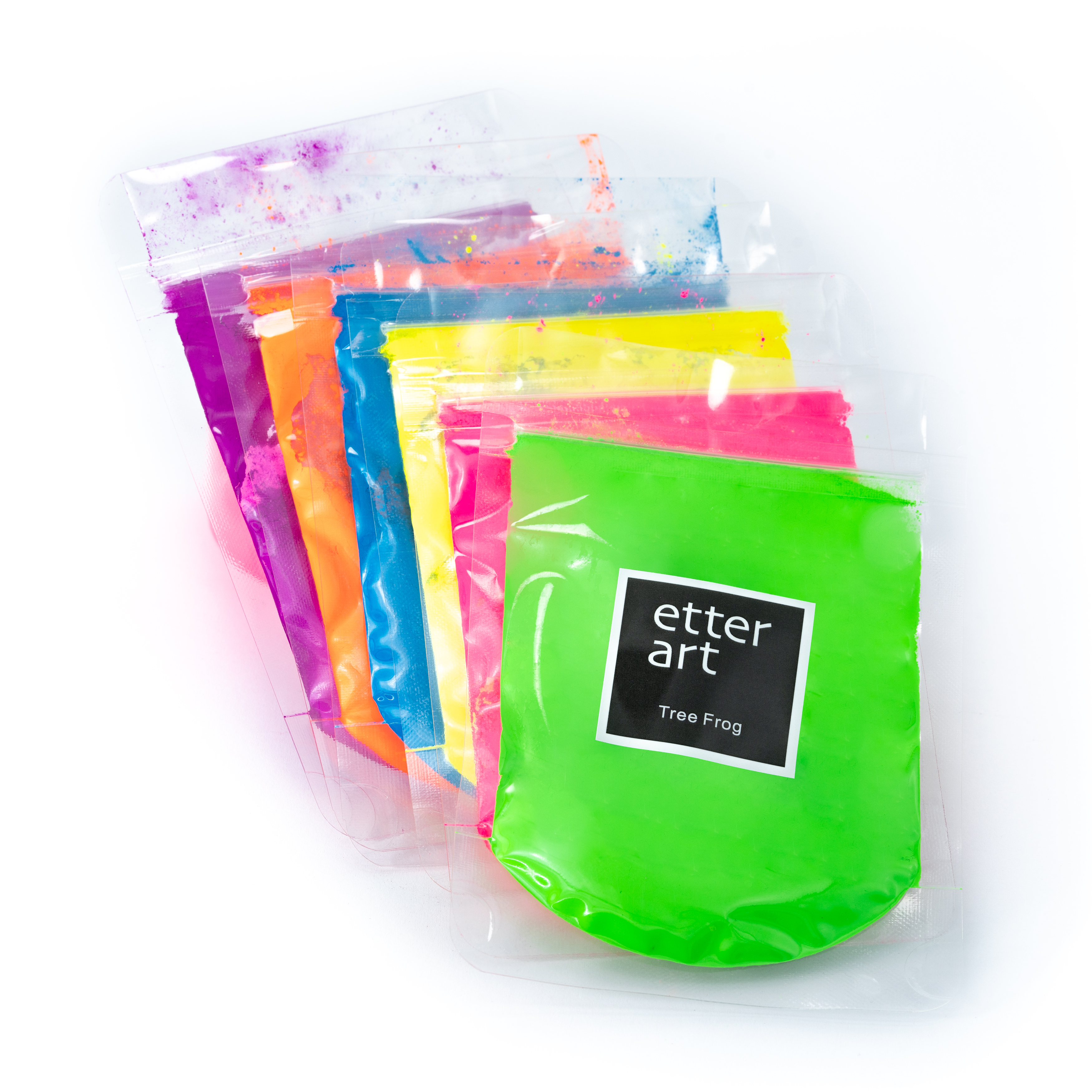 Neon Pigmentpulver 10g in 6 Farben
