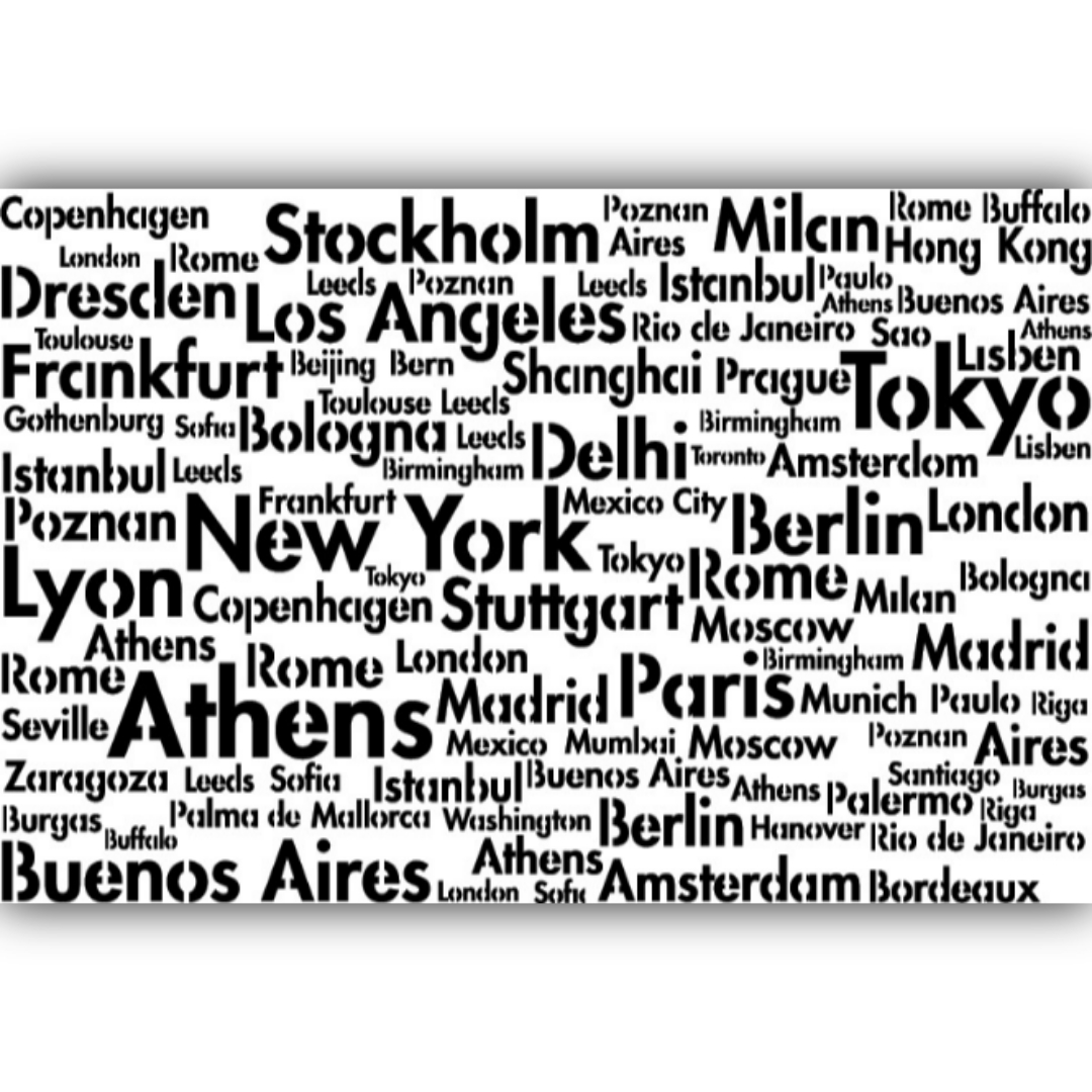 Etter Art Stencil A2 (42cm × 59,4cm) in different designs