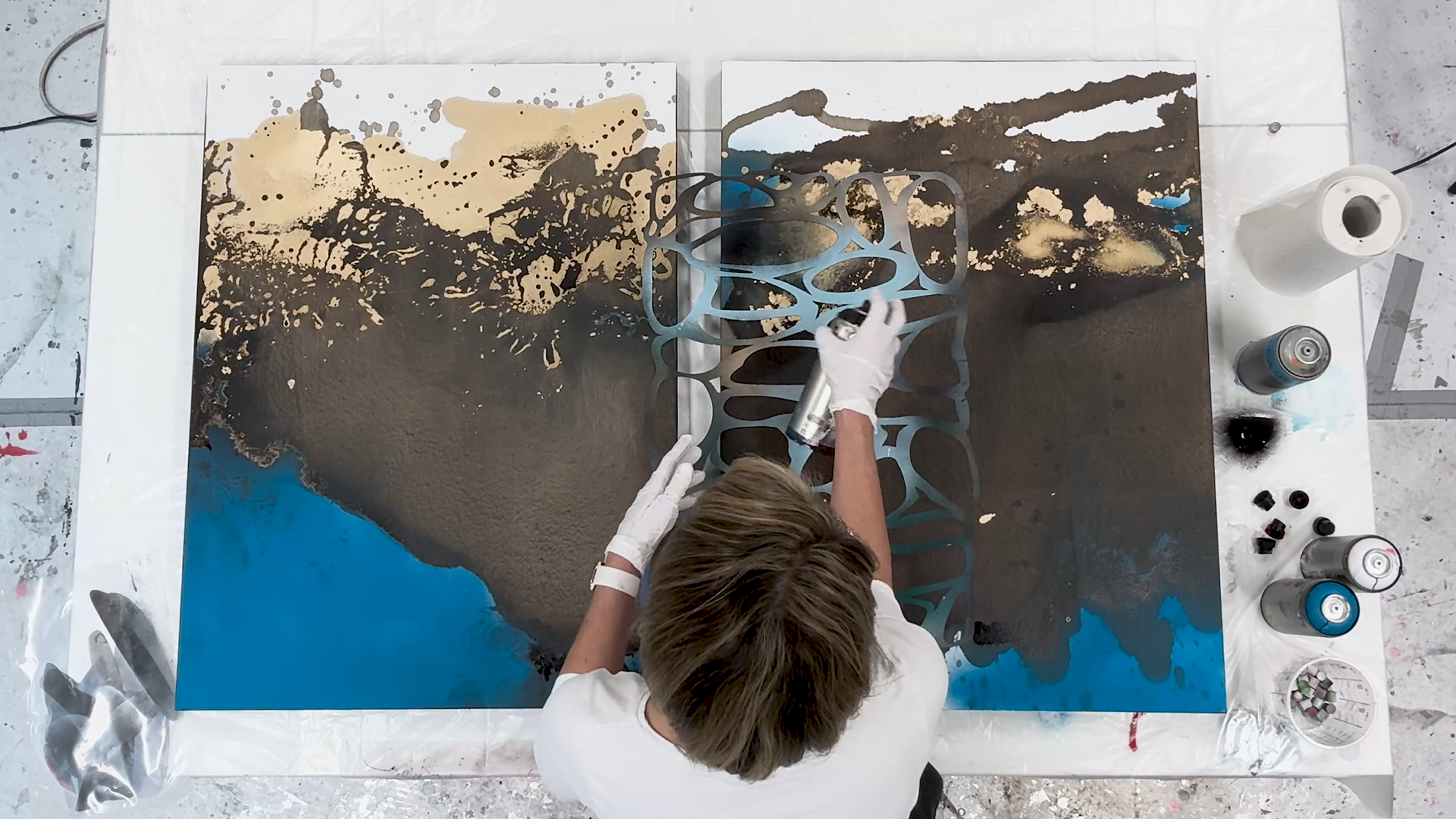 „How to Stencil Art“: Technik-Onlinekurs für Kunst mit Schablonen