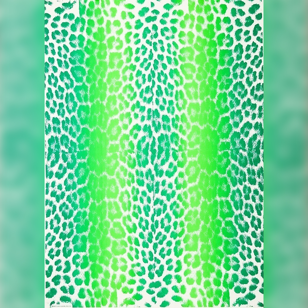 Paper Leopard Greenish